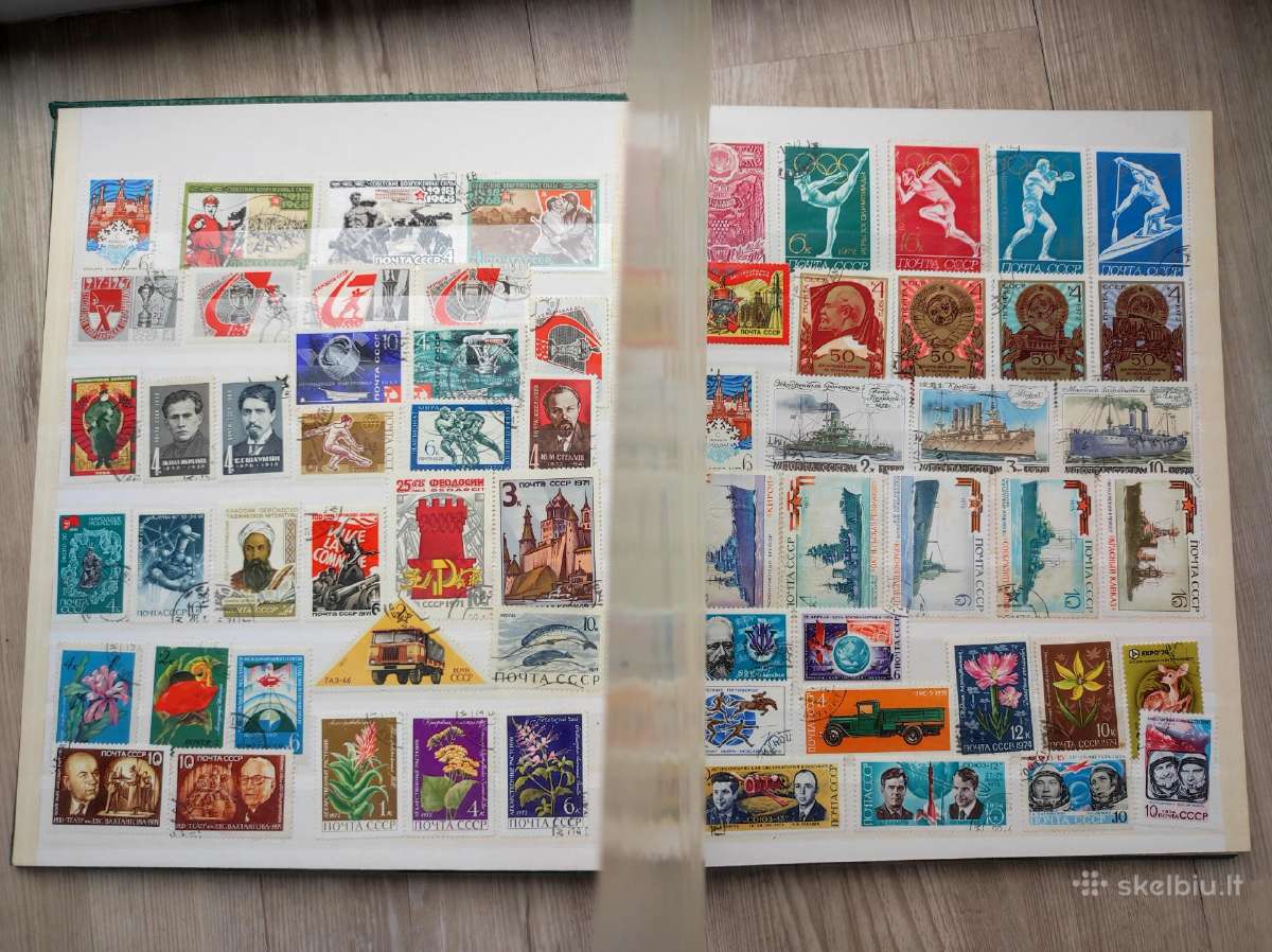 Didelis albumas su 670 pašto ženklų - nuotraukos Nr. 3