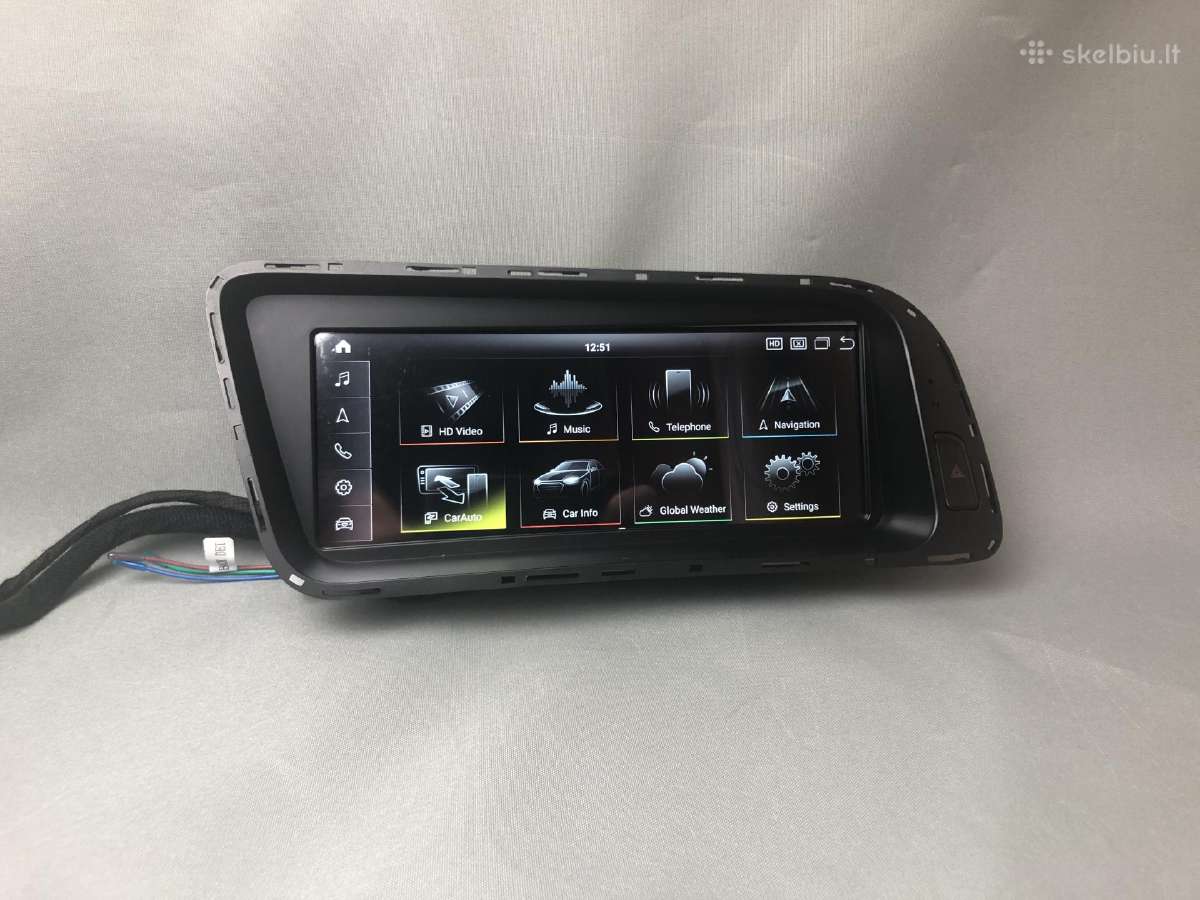 Audi A4 A5 Q5 Android 13 Multimedija su Navigacija - nuotraukos Nr. 26