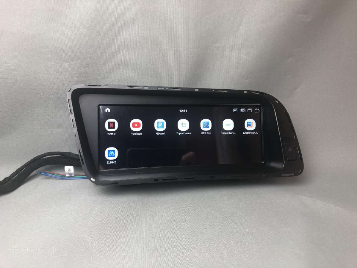 Audi A4 A5 Q5 Android 13 Multimedija su Navigacija - nuotraukos Nr. 29