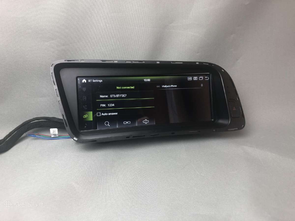 Audi A4 A5 Q5 Android 13 Multimedija su Navigacija - nuotraukos Nr. 34