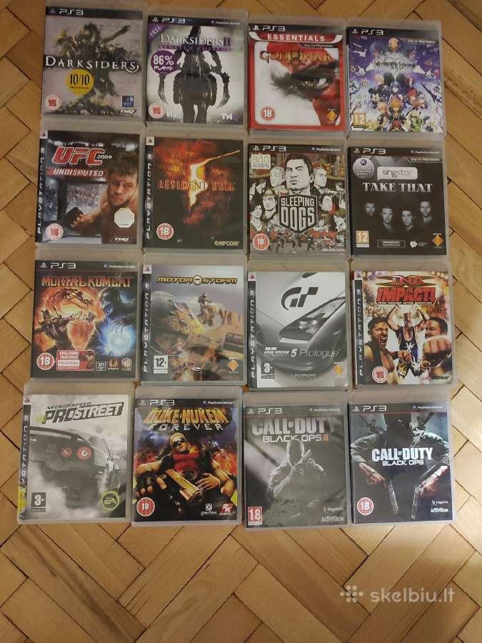 PS3 žaidimai - nuotraukos Nr. 3