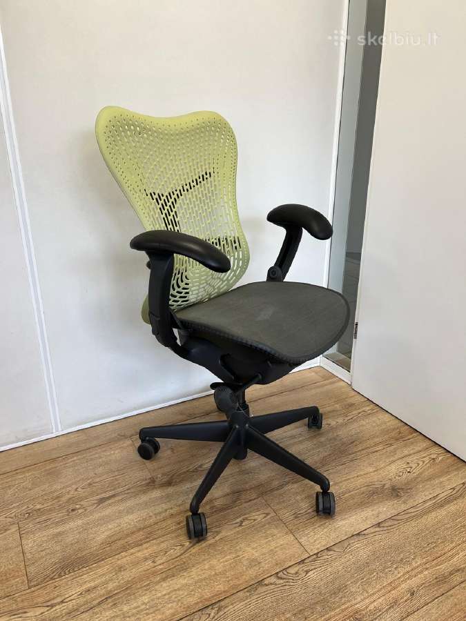 Refurbished Herman Miller Mirra Lime Yellow - nuotraukos Nr. 6