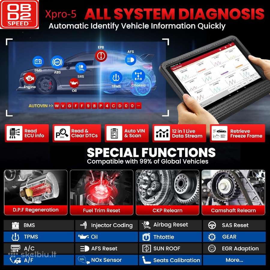 Launch X431 Thinkdiag 2 Dbscar 7 Promax