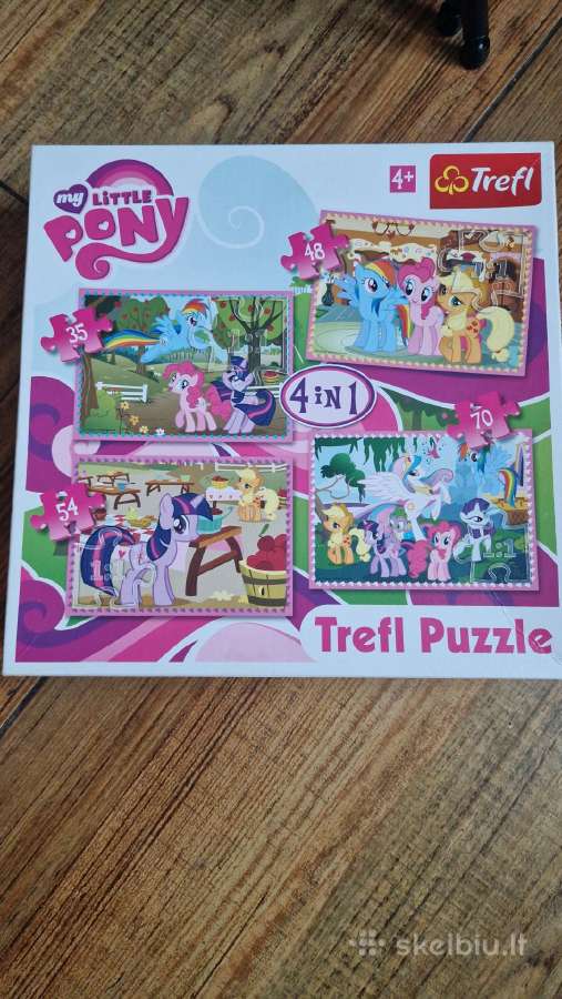 My little pony 4in1dėlionė