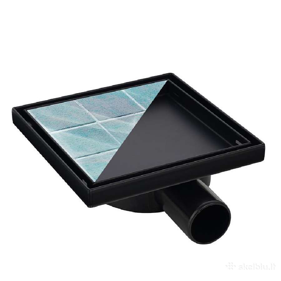 Kvadratinis Trapas Dl 360 2in1 10x10cm Sausas Blac - nuotraukos Nr. 6