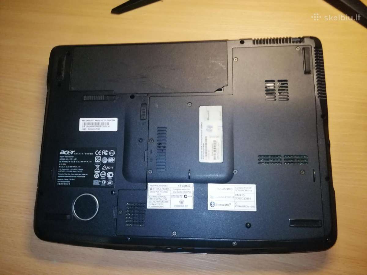 Parduodu Acer Aspire 5920 Atnaujinta - nuotraukos Nr. 8