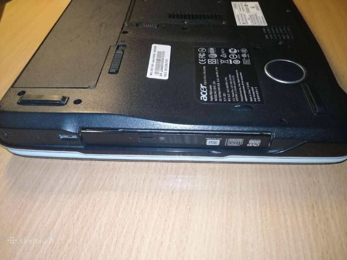 Parduodu Acer Aspire 5920 Atnaujinta - nuotraukos Nr. 12