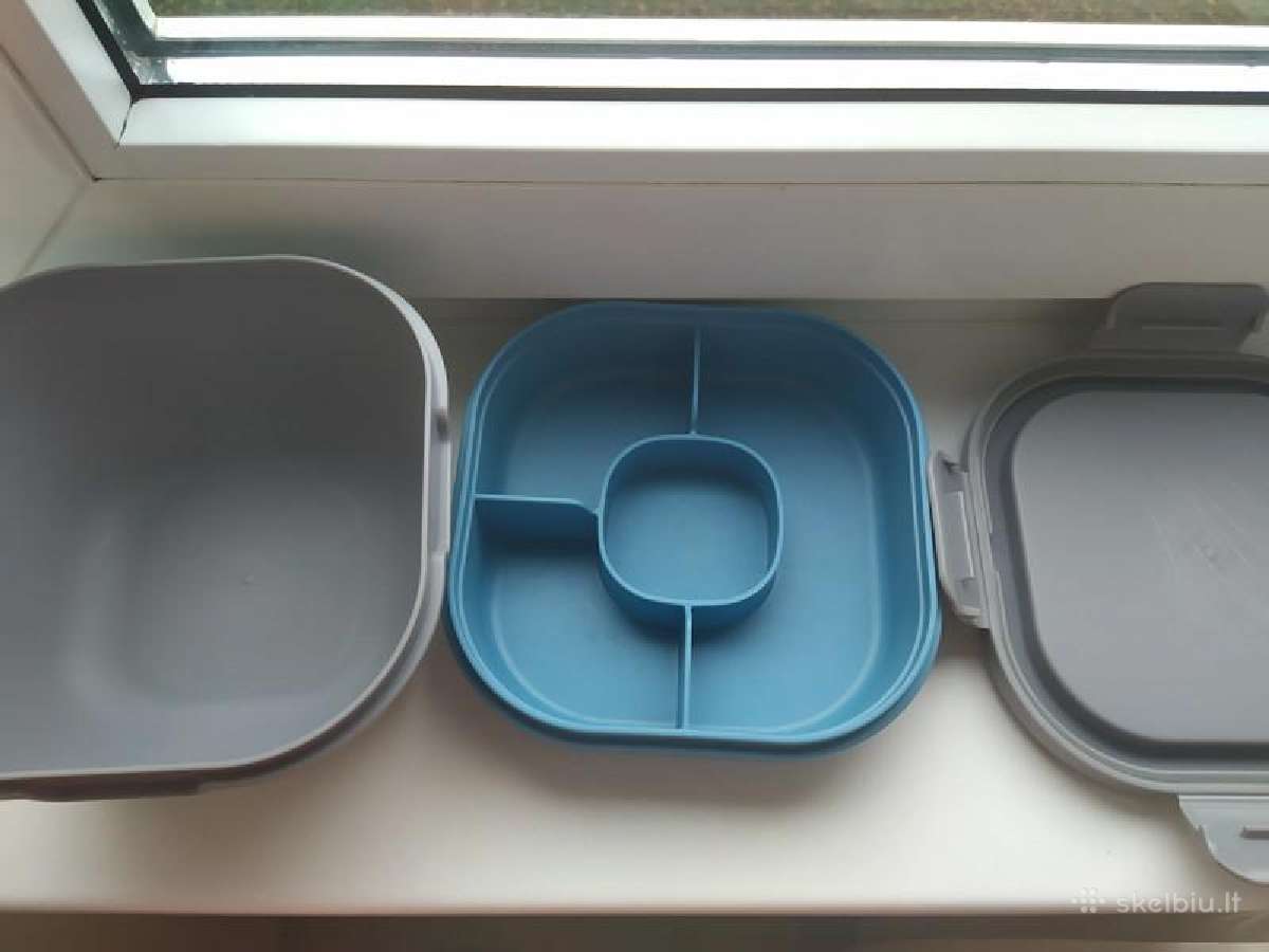 Royal Vkb Lunch Box, triju daliu su irankiais - nuotraukos Nr. 3