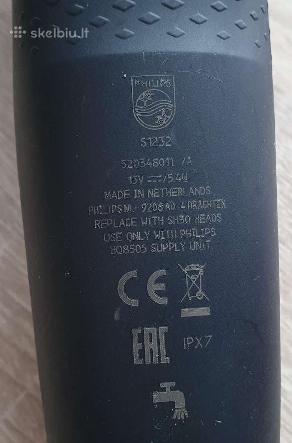 Philips Series 1000 S1232/41 barzdaskutė - nuotraukos Nr. 2