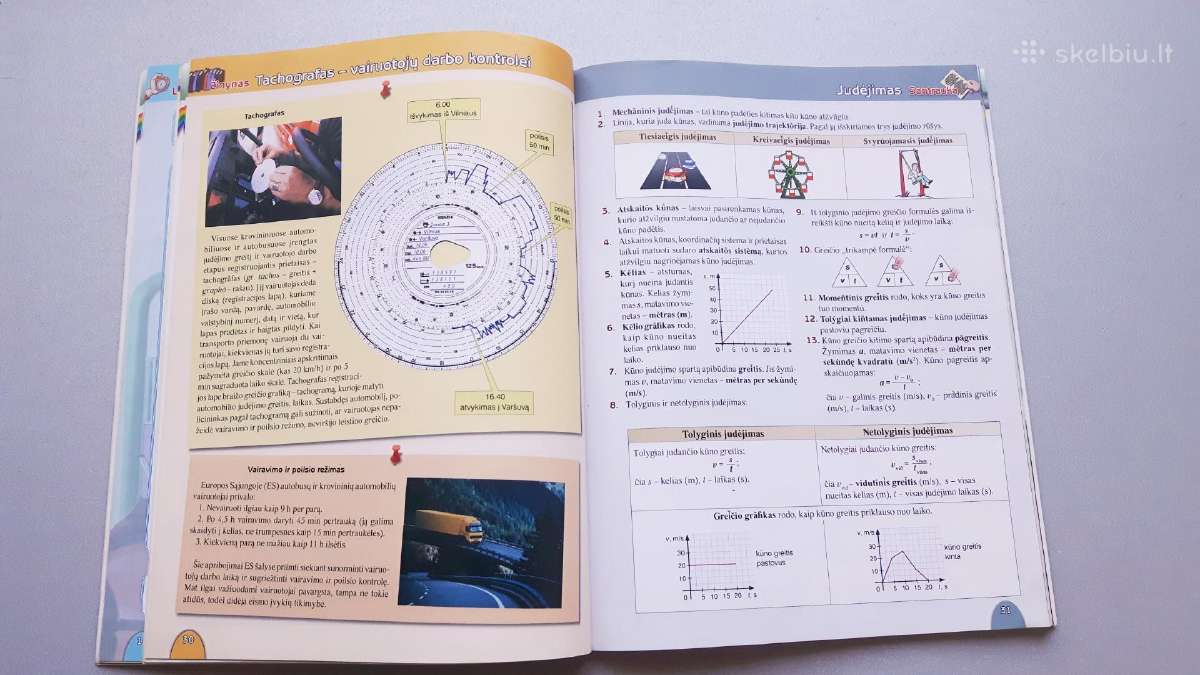 Fizikos vadovėlis Spektras 8 - nuotraukos Nr. 2