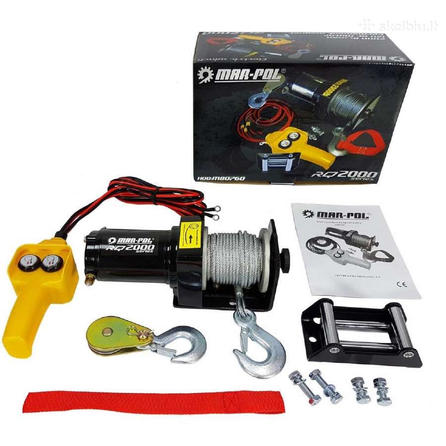 Akumuliatorinė gervės 2000-4000lbs nuo 85 eur - nuotraukos Nr. 3