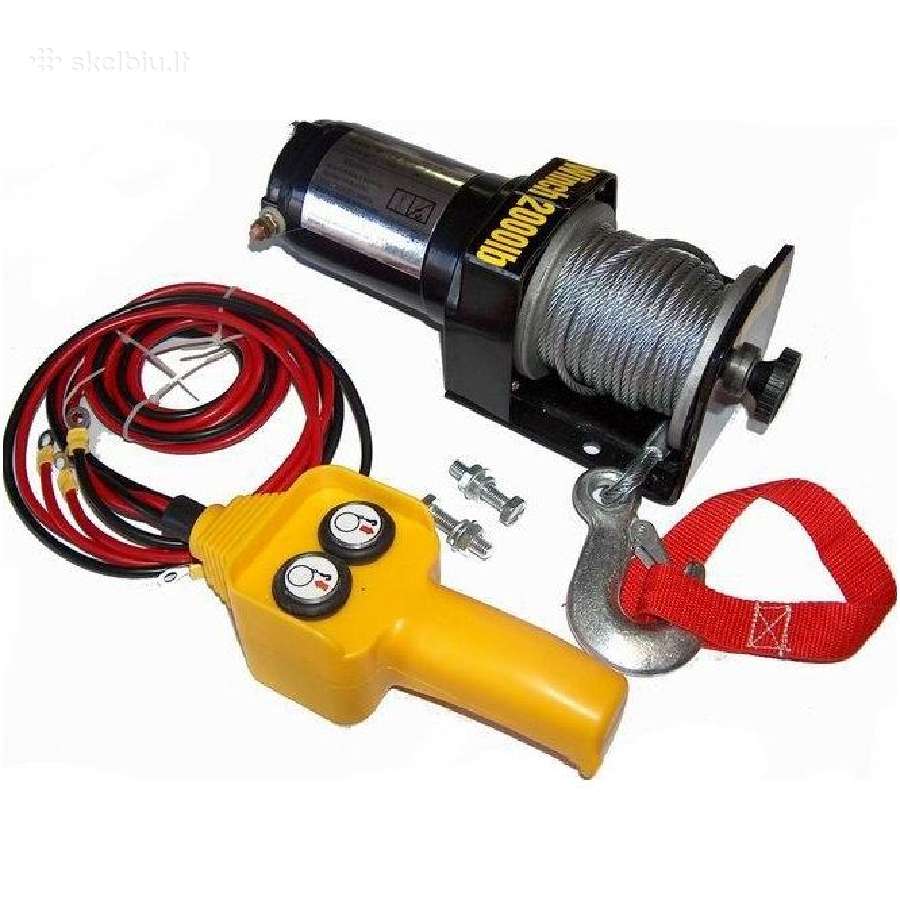 Akumuliatorinė gervės 2000-4000lbs nuo 85 eur - nuotraukos Nr. 4