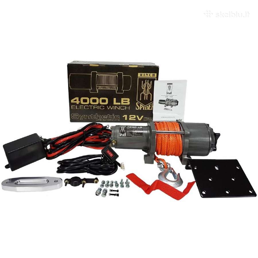 Akumuliatorinė gervės 2000-4000lbs nuo 85 eur - nuotraukos Nr. 13
