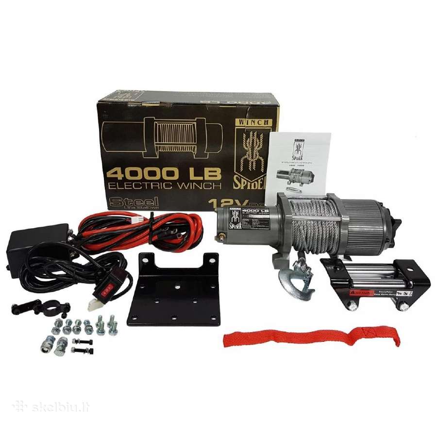 Akumuliatorinė gervės 2000-4000lbs nuo 85 eur - nuotraukos Nr. 16