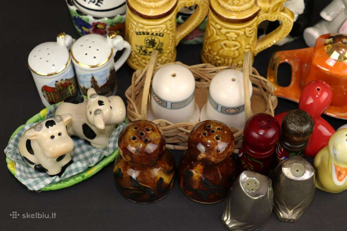 Statulėlės porcelianas druskinės kaina visu 38 eur - nuotraukos Nr. 3