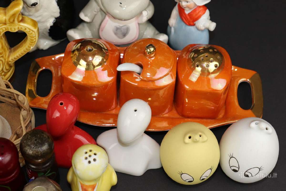 Statulėlės porcelianas druskinės kaina visu 38 eur - nuotraukos Nr. 4