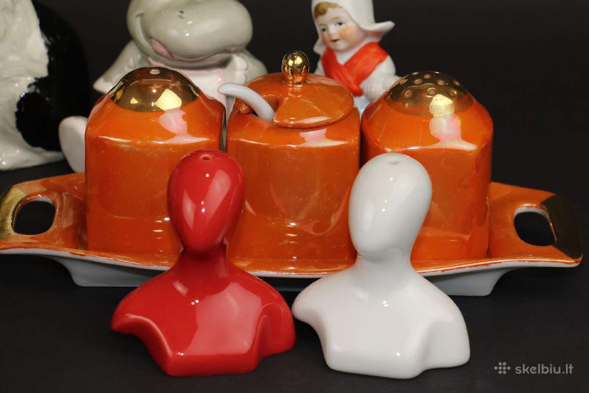 Statulėlės porcelianas druskinės kaina visu 38 eur - nuotraukos Nr. 7