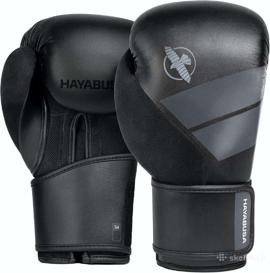 Boxing Gloves S4 Leather Black Hayabusa