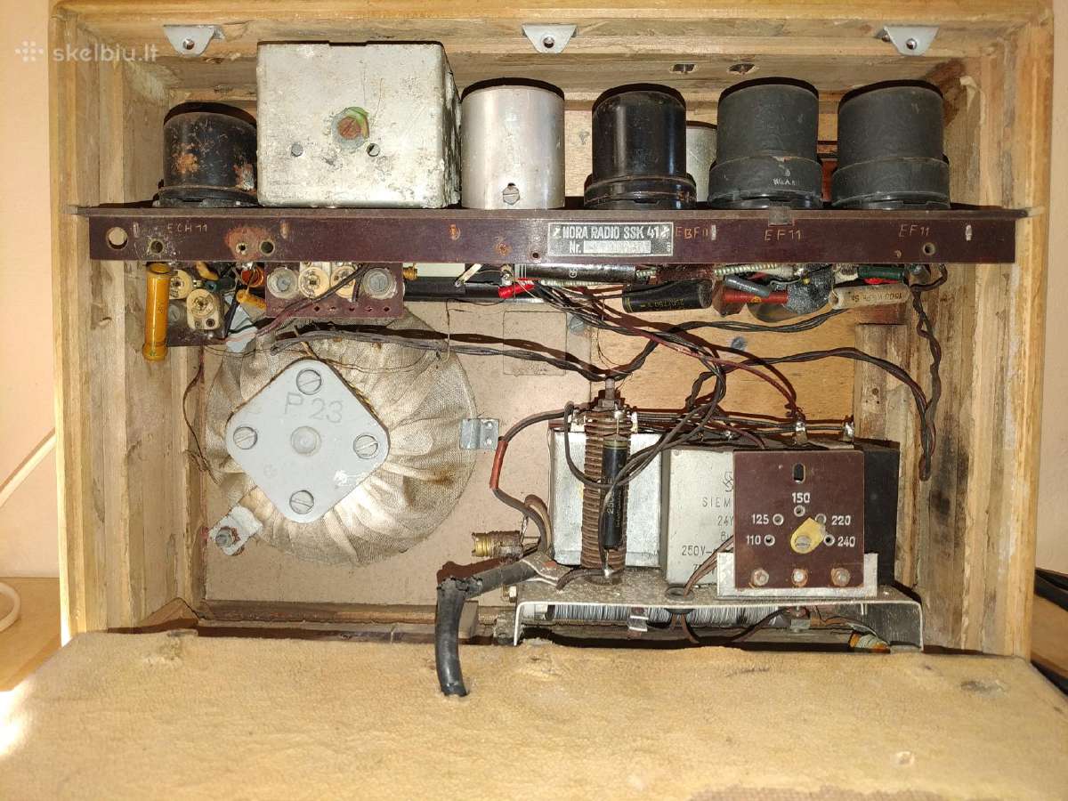 Nora Radio Ssk 41 Pagaminta 1941-1943m - nuotraukos Nr. 3