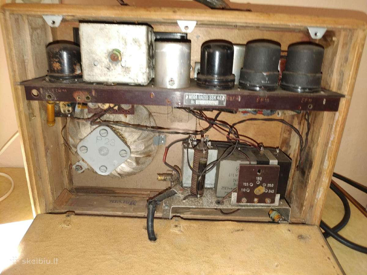 Nora Radio Ssk 41 Pagaminta 1941-1943m - nuotraukos Nr. 5