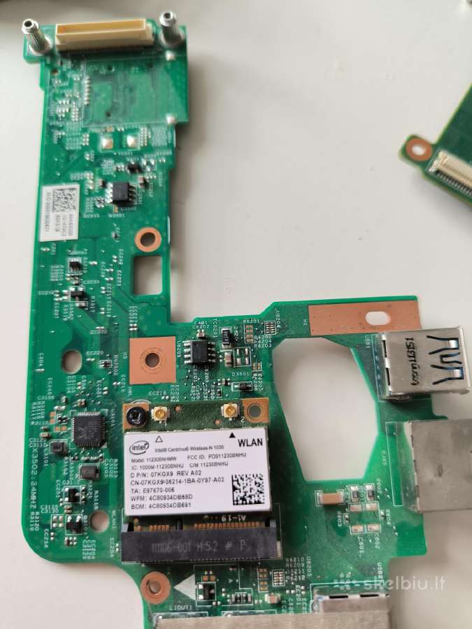 Dell inspiron n5510 dalimis - nuotraukos Nr. 7