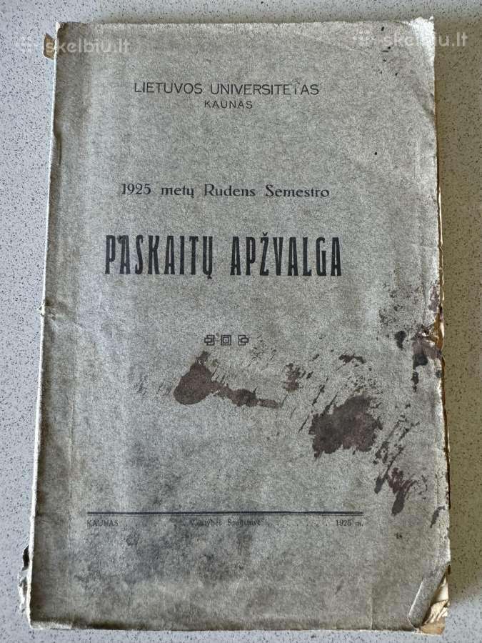Senos knygos/žurnalai/laiškas 98 vnt 1877-1924 m - nuotraukos Nr. 23