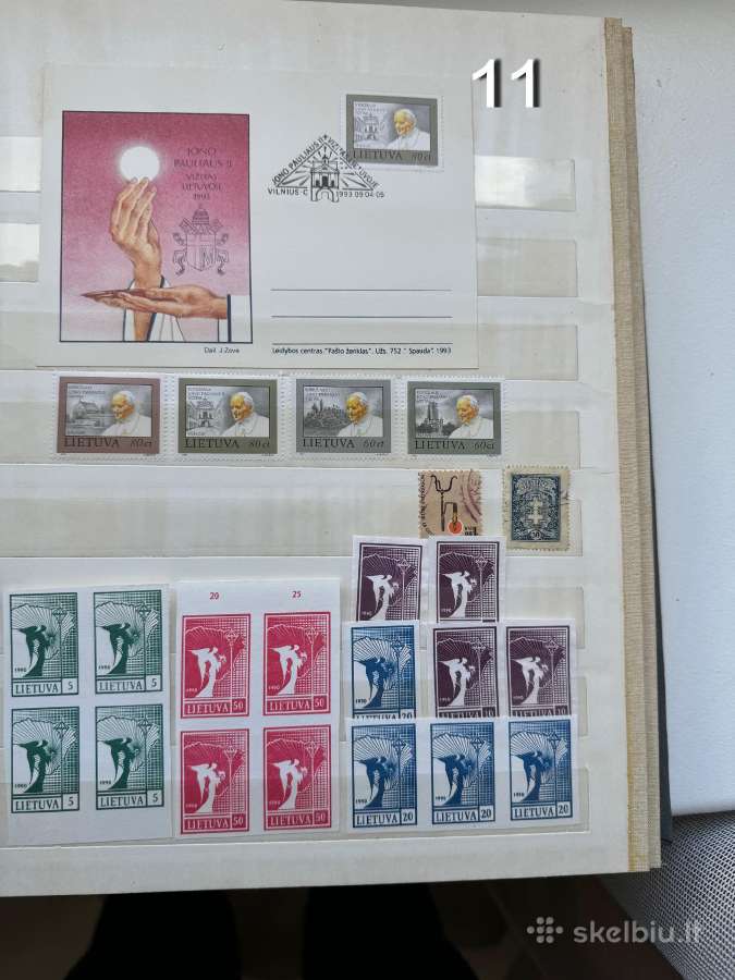 Pašto ženklų albumas Nr11 - nuotraukos Nr. 7
