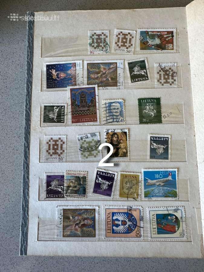 2 Pašto ženklų albumai Nr1+nr2 - nuotraukos Nr. 18