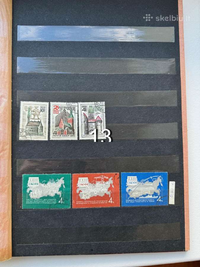 Pašto ženklų albumas Nr13 - nuotraukos Nr. 17