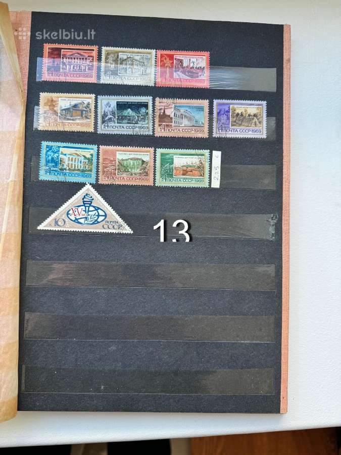 Pašto ženklų albumas Nr13 - nuotraukos Nr. 18