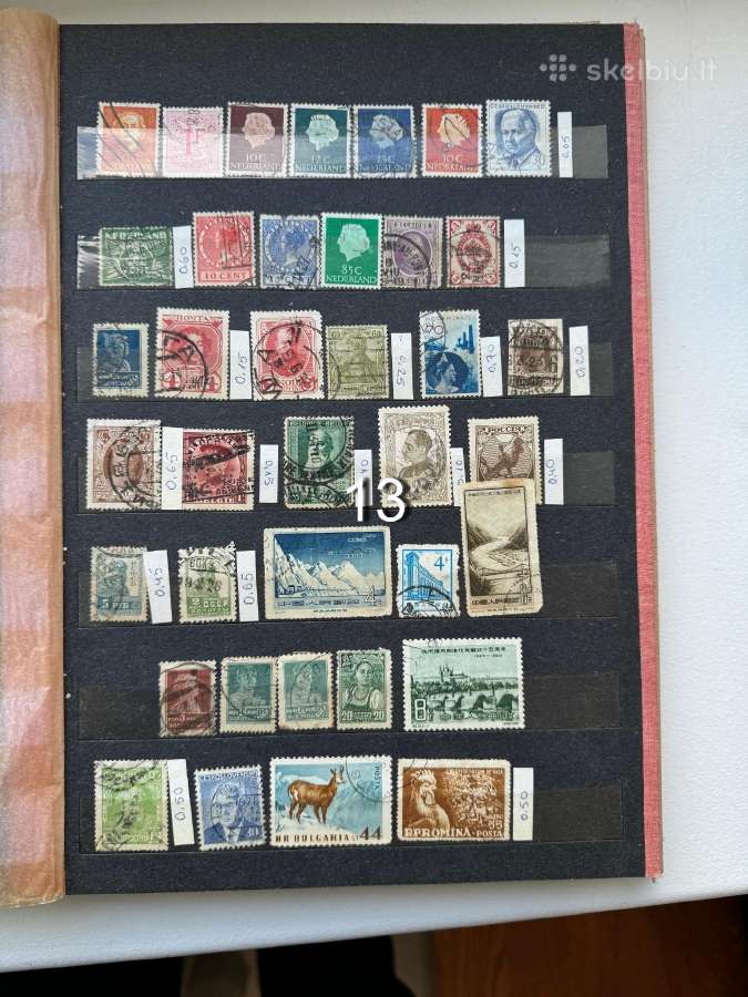 Pašto ženklų albumas Nr13 - nuotraukos Nr. 12