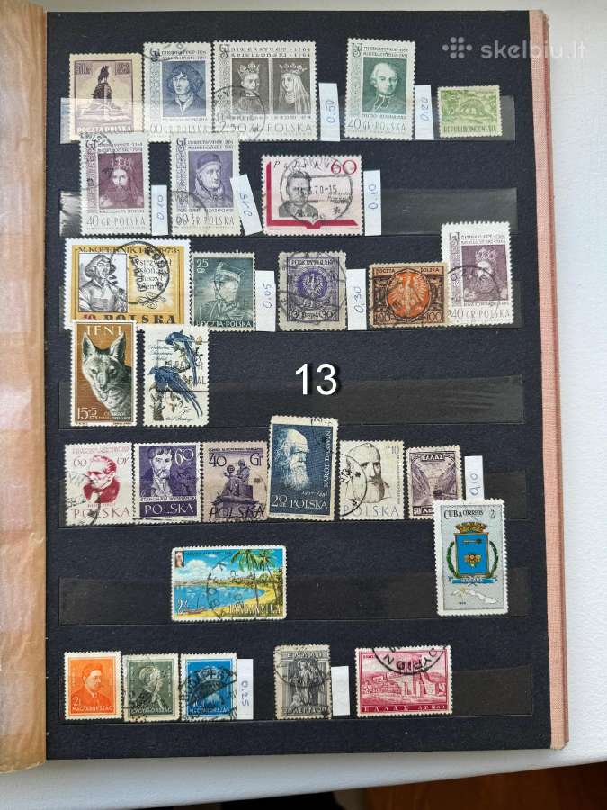 Pašto ženklų albumas Nr13 - nuotraukos Nr. 14
