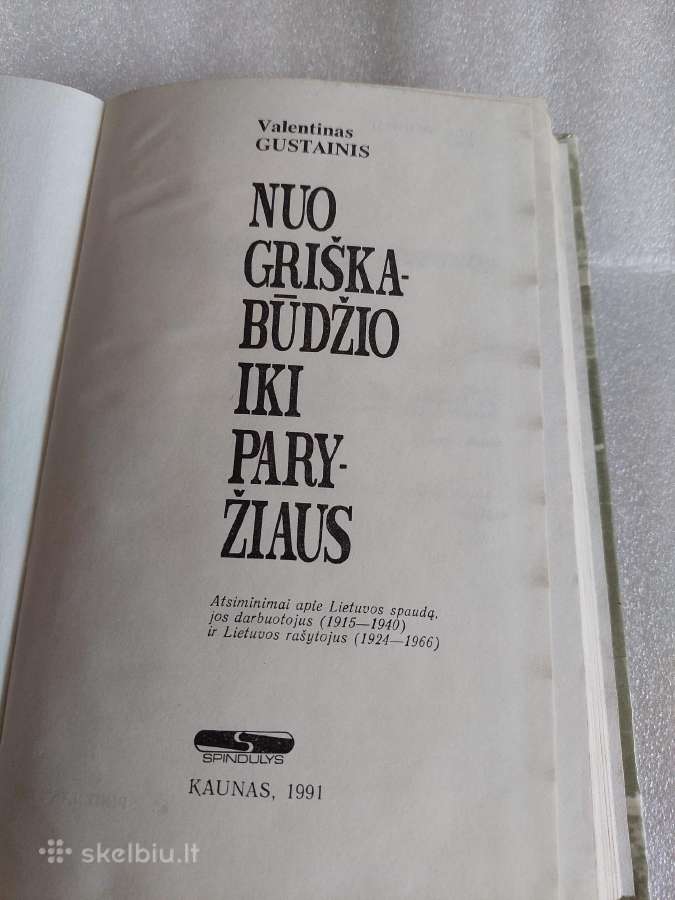 Nuo Griškabūdžio iki Paryžiaus - nuotraukos Nr. 2