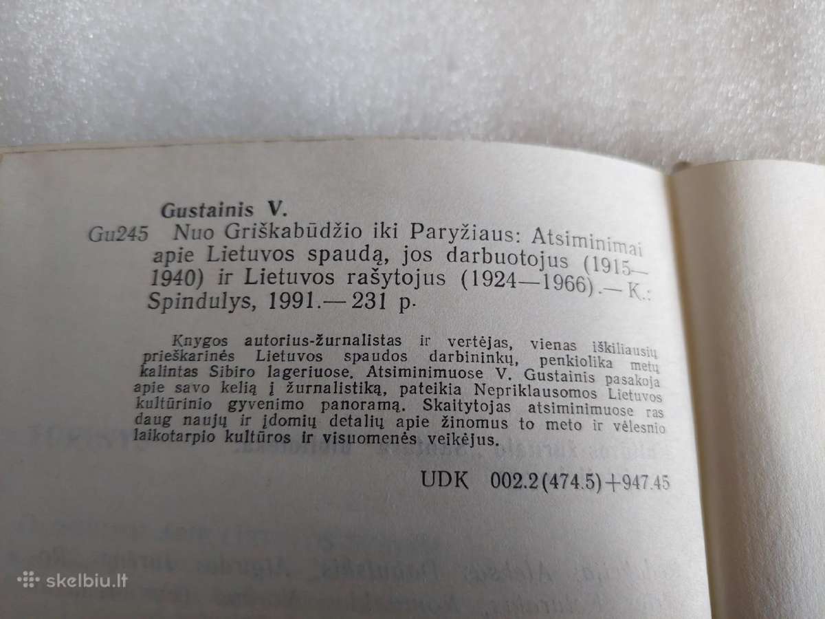 Nuo Griškabūdžio iki Paryžiaus - nuotraukos Nr. 3