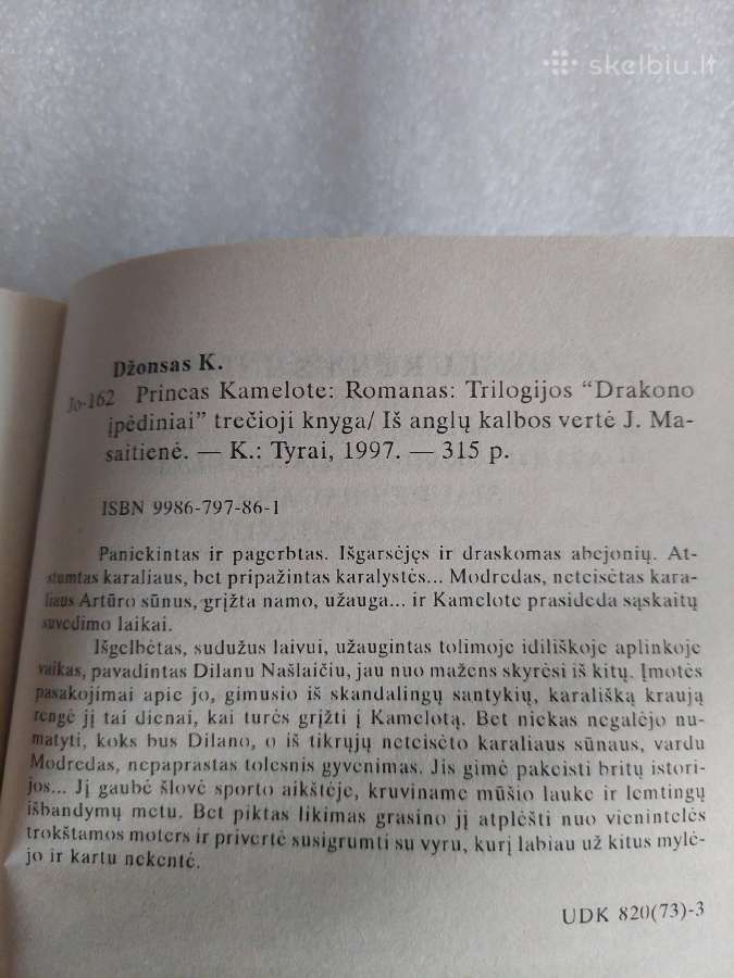 Princas Kamelote - nuotraukos Nr. 3