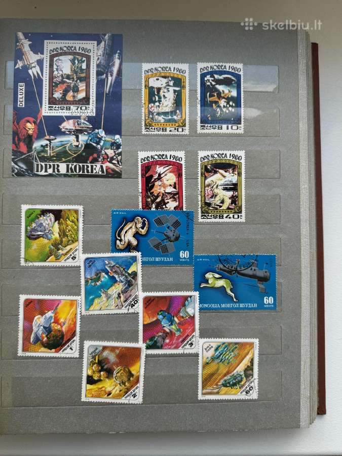 Pašto ženklų albumas Sporto ir kt Tema Nr15 - nuotraukos Nr. 23