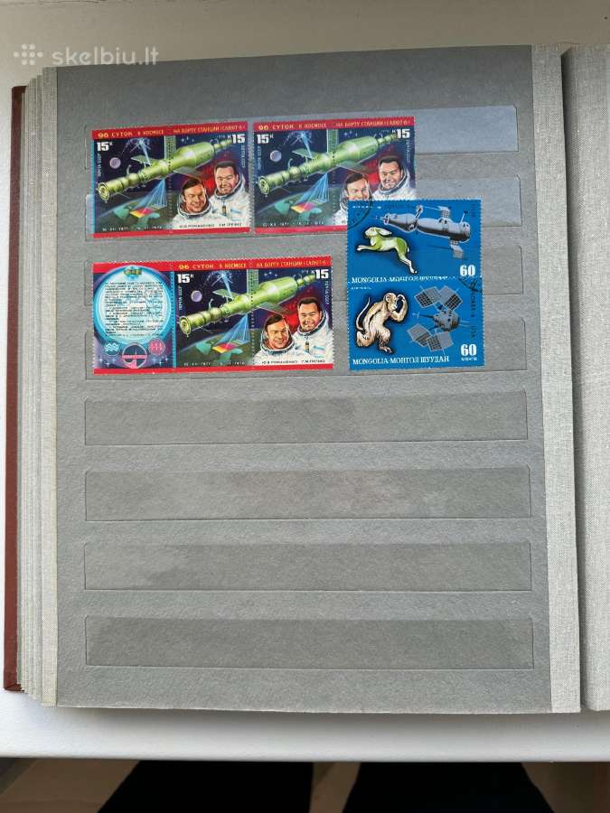 Pašto ženklų albumas Sporto ir kt Tema Nr15 - nuotraukos Nr. 27