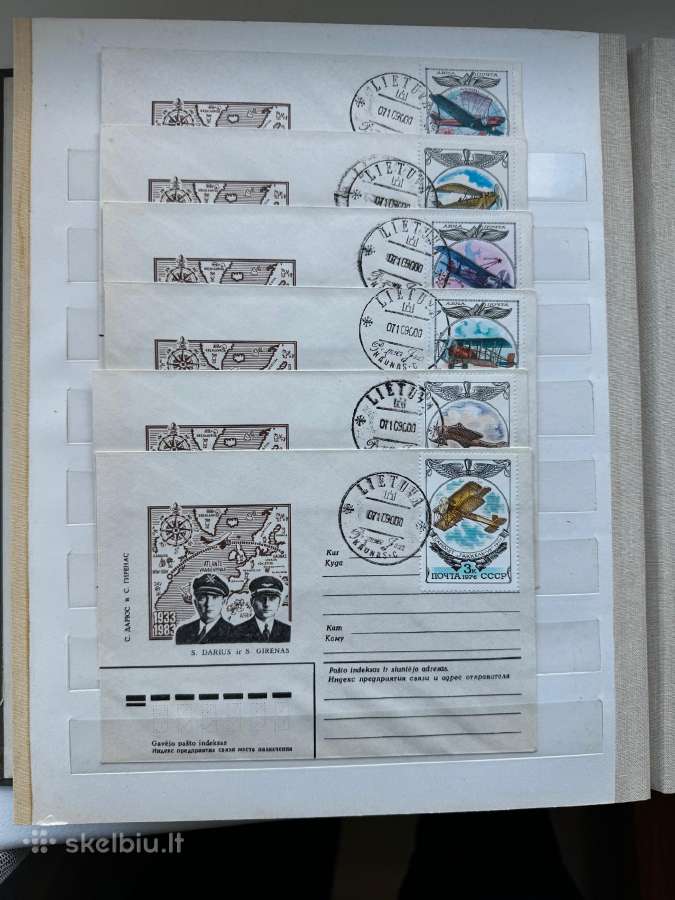 Pašto ženklų albumas Lietuviški pašto ženklai Nr16 - nuotraukos Nr. 4