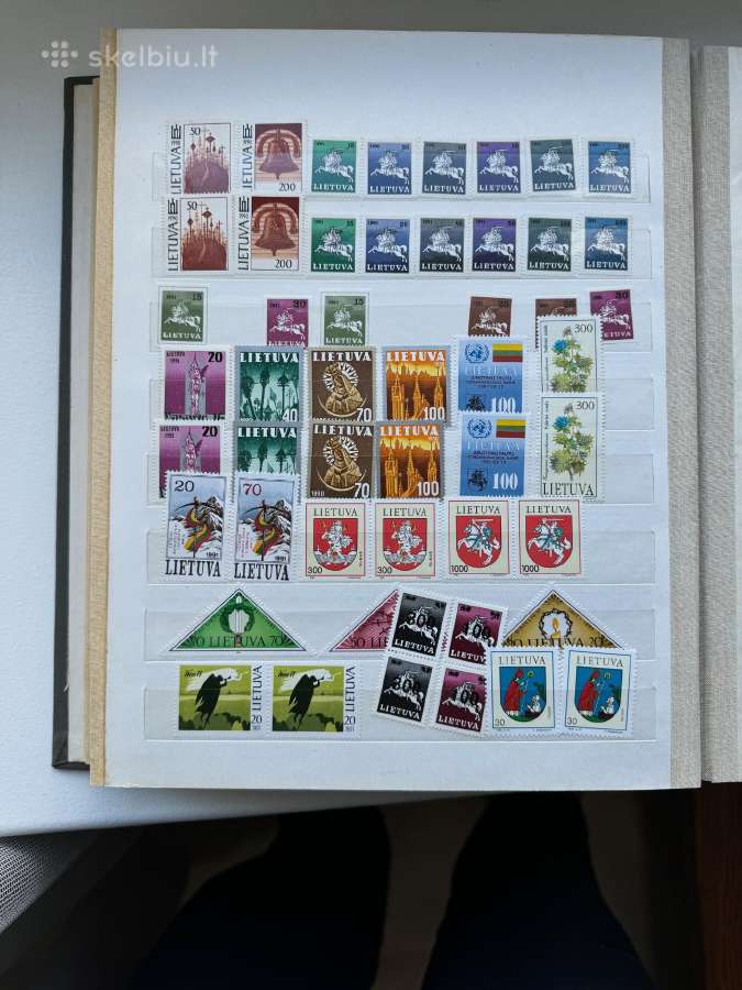 Pašto ženklų albumas Lietuviški pašto ženklai Nr16 - nuotraukos Nr. 5