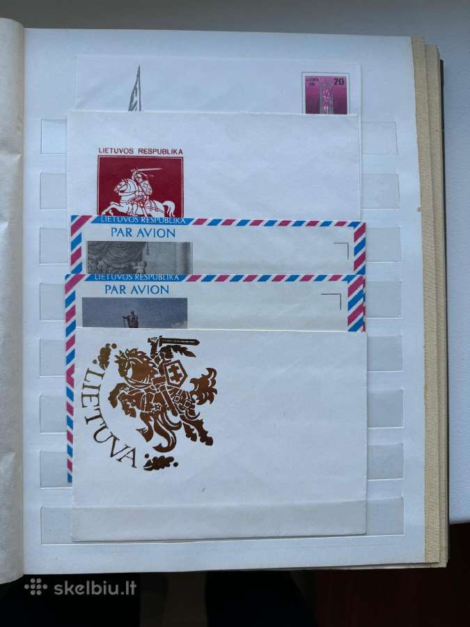 Pašto ženklų albumas Lietuviški pašto ženklai Nr16 - nuotraukos Nr. 22