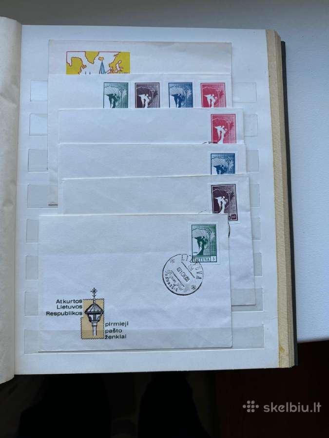 Pašto ženklų albumas Lietuviški pašto ženklai Nr16 - nuotraukos Nr. 23