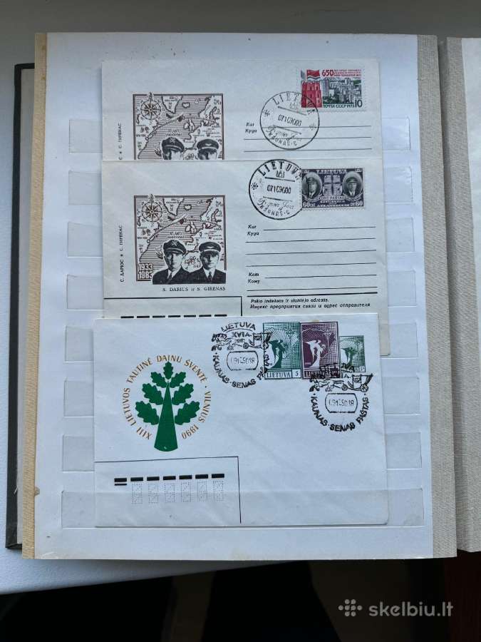 Pašto ženklų albumas Lietuviški pašto ženklai Nr16 - nuotraukos Nr. 24
