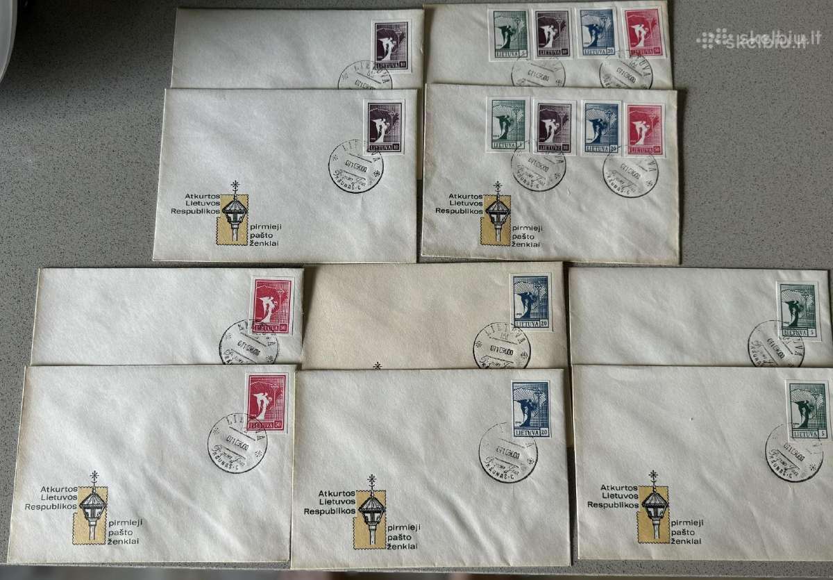 Darius ir Girėnas vokai (41 vok.- visi uz 40 Eur) - nuotraukos Nr. 7