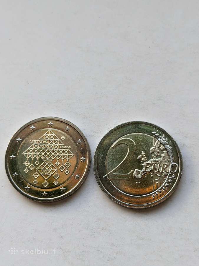 Lietuva 2024m. 2€ Šiaudiniai sodai Unc