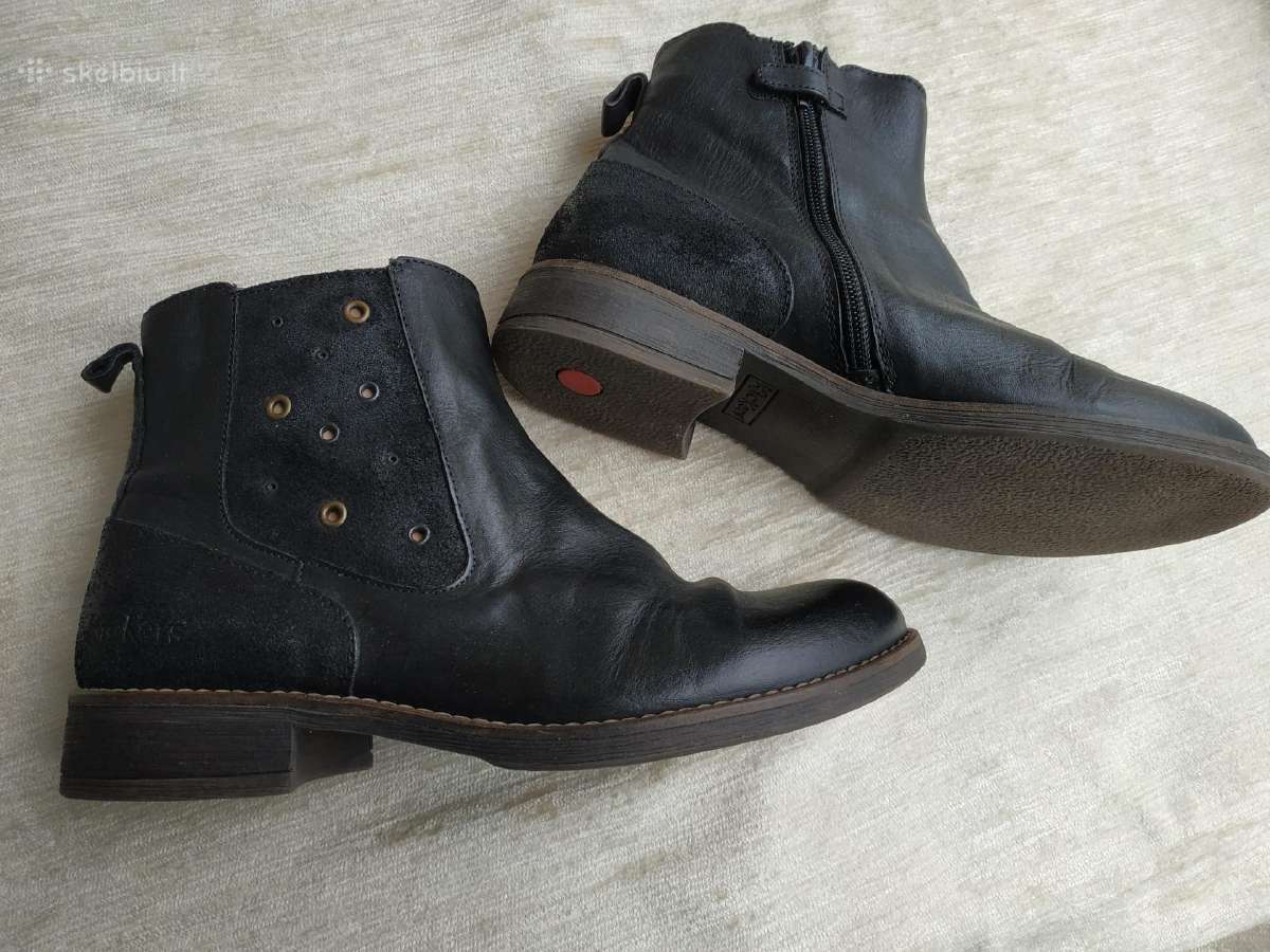 Kickers odiniai aulinukai - nuotraukos Nr. 3