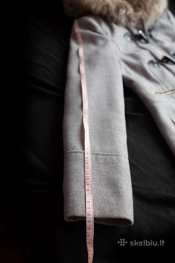 Miss Selfridge pilkas paltas - nuotraukos Nr. 9