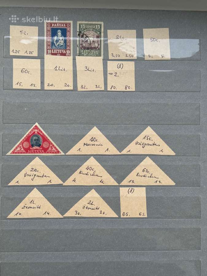 Smetonos laikų pašto ženklų albumas Nr18 - nuotraukos Nr. 13