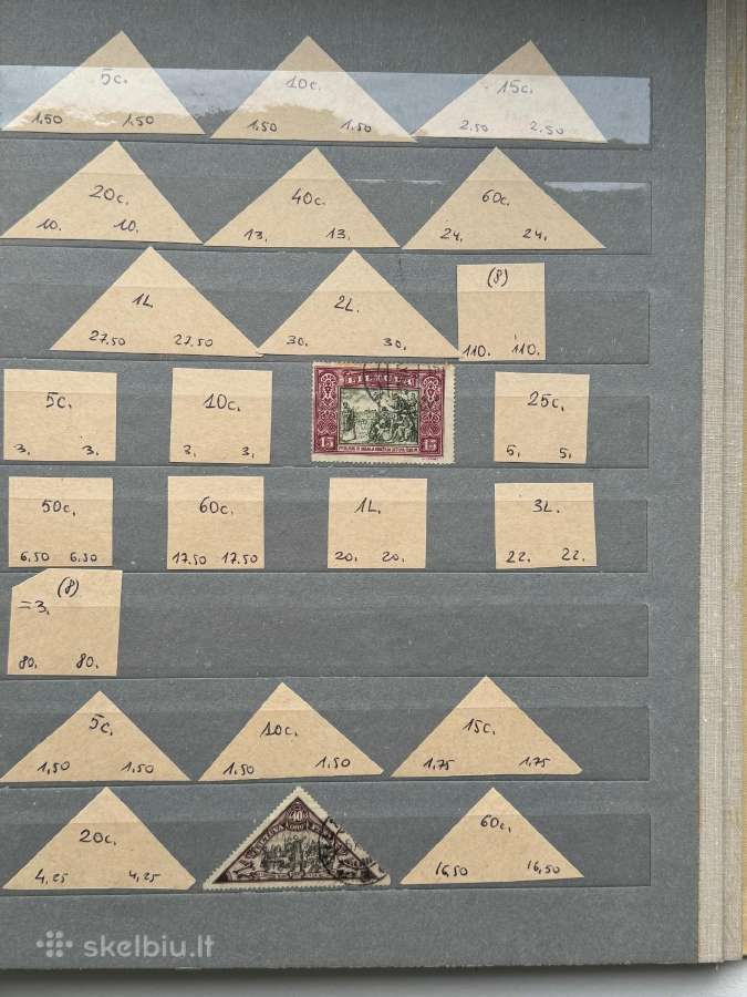 Smetonos laikų pašto ženklų albumas Nr18 - nuotraukos Nr. 18