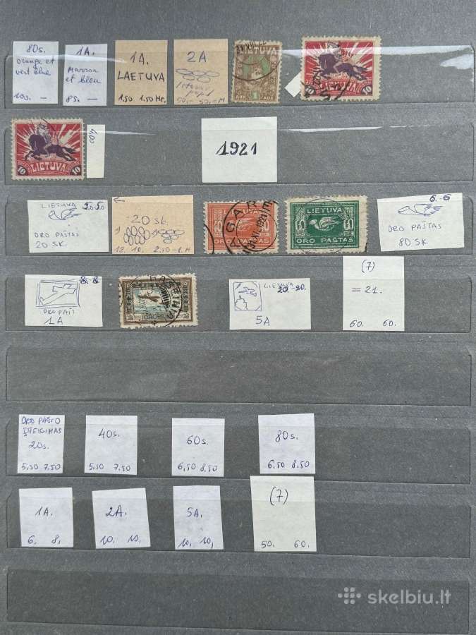 Smetonos laikų pašto ženklų albumas Nr18 - nuotraukos Nr. 20