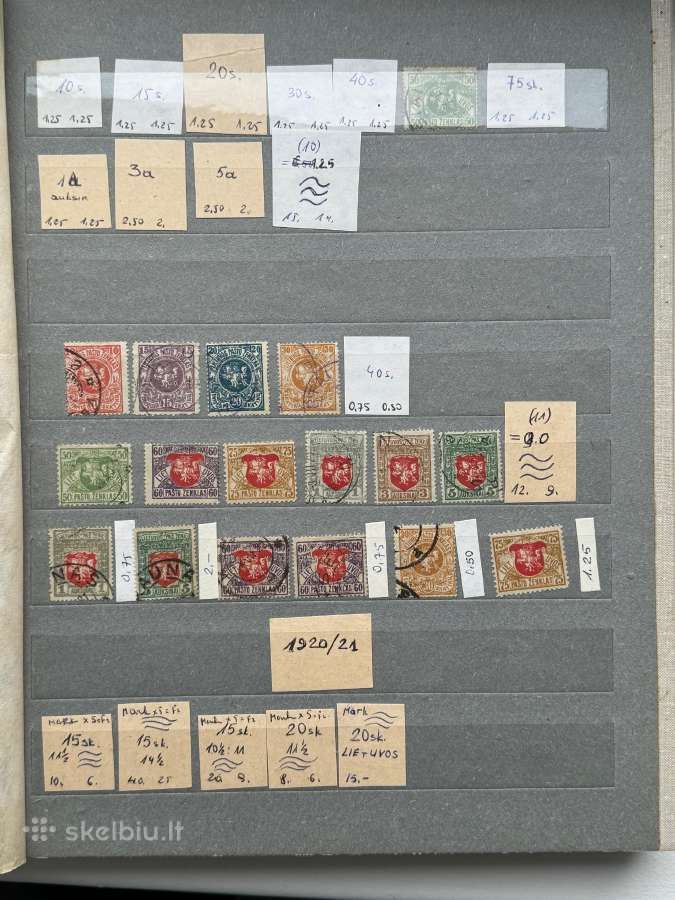 Smetonos laikų pašto ženklų albumas Nr18 - nuotraukos Nr. 25